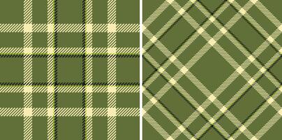Pattern background seamless of textile tartan plaid with a check fabric texture. Set in nature colors. Easter fashion ideas for a stylish celebration. vector