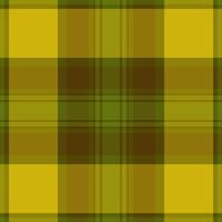 Choose tartan fabric check, premium textile seamless plaid. Home texture background pattern in yellow and lime colors. vector