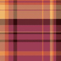 Stylish autumnal plaid pattern in warm earthy tones. Perfect for fall-themed designs, textiles, or website backgrounds. Features a repeating geometric design with diagonal stripes. vector