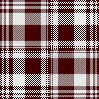Warp tartan seamless fabric, bandanna background pattern textile. Chinese new year check texture plaid in white and dark colors. vector