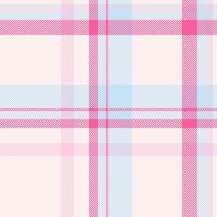 Folklore tartan plaid textile, trade texture seamless . Tailor pattern background check fabric in light and white colors. vector
