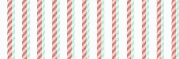 Ikill seamless background lines, frame pattern fabric. Soom texture vertical stripe textile in mint cream and red colors. vector