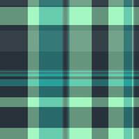 Variation background fabric pattern, celtic tartan textile. Home seamless texture check plaid in green and dark colors. vector