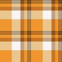 Dreamy tartan texture plaid, repeatable patterns textile check . Korean background pattern seamless fabric in orange and lavender blush colors. vector