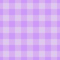 Pretty pastel purple and lavender gingham check pattern. Perfect for backgrounds, textiles, packaging, and crafting projects. A charming, soft design with a delicate, repeating texture. vector