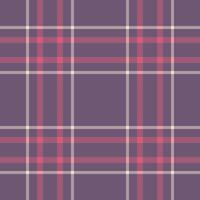 Stylish purple and pink plaid pattern. Perfect for textile design, fashion, website backgrounds, or scrapbooking. Subtle yet sophisticated, this seamless design offers versatile applications. vector