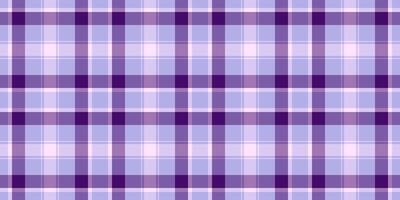 Perfect tartan background textile, kid seamless texture . Marriage pattern check plaid fabric in light and violet colors. vector