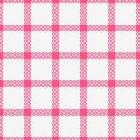Delightful pink and white gingham check pattern. Perfect for textile design, website backgrounds, scrapbooking, and crafting projects. vector