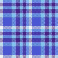 Discount tartan seamless plaid, wrapping textile pattern check. Decoration fabric texture background in cyan and blue colors. vector