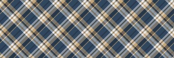 Pano tartan texture seamless, net textile check. Paisley plaid fabric background pattern in pastel and dark colors. vector