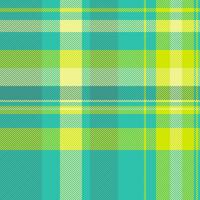 Famous textile texture plaid, national check background . Fit tartan fabric seamless pattern in teal and bright colors. vector