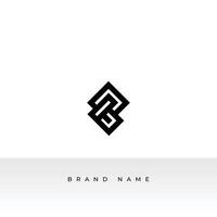 Abstract Initial Letter S Logo. Pazel S Letter white Background. Flat Logo Design Template Element Usable for Business and Branding Logos. vector