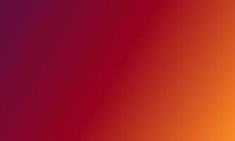 Colored gradient abstract background. Soft red, orange, purple color. Blurred gradation texture vector