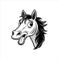 Horse Face Stock Photos Highy vector