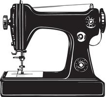 Professional Sewing Machine Graphic Set for Apparel and Craft Projects vector