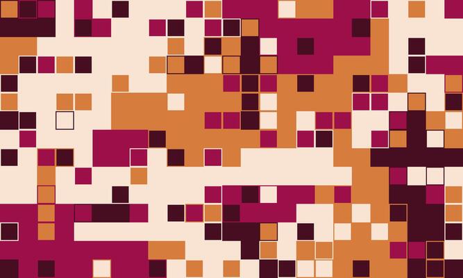 Palette texture geometry balance. Seamless mosaic cover 90s. Copy space party artistic colors.
