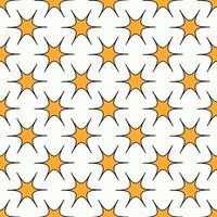 Abstract yellow figure pattern on white background vector