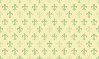 Silhouette antique from heraldic vintage. Cover design, textile nostalgia. Flower horizontal at repeat repeating. vector