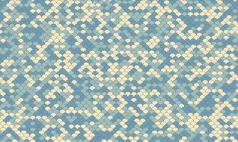 Alligator mesh on antique tile. Scrapbook wave japanese tradition. Seamless pattern endless as elegance scale. vector