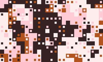 Screen effect elegance art. Pattern paper color image set. Square spectrum clothing print. vector