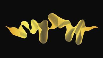 Abstract backdrop with luxury waves vector