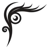 Elegant Corner Elements with Ornamental Patterns vector