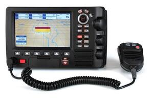 VHF Marine Radio with High-tech navigation display photo