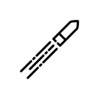 Design Illustration graphic of bullet icon with line style. Suitable for UI, mobile design, web design, etc. Transparent Background png
