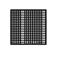 A black and white square with squares on it vector