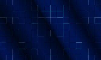 Abstract mosaic bright background with dark blue squares pattern. copy space soft color. vector