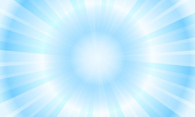 Pop art soft blue comics book cartoon. sun burst backdrop bright light.