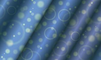 Abstract light bokeh soft blue background. Shiny bright circle bubbles. artistic stripes. vector