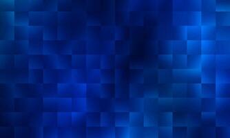 Abstract mosaic bright background with dark blue squares pattern. shiny cubes. vector