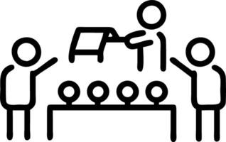 Workers assembling products with recycled materials vector