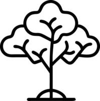 image of a tree with leaves in national colors isolated on white background. vector