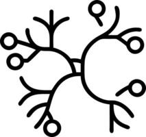Tree branches forming a network with business icons Set 2 vector