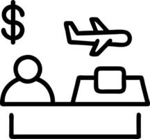 Travel finance specialist budgeting trips with clients in candid setting Set 10 vector