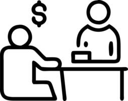 Travel consultant negotiating travel packages on plain background Set 3 vector