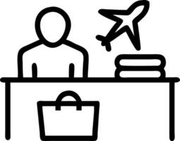Travel finance manager organizing trip budgets on plain background Set 2 vector