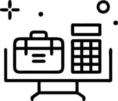 Travel financial analyst tracking expenses on bokeh digital art background Set 2 vector