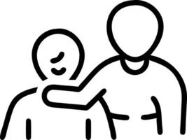 Therapist and client in counseling session calm office setting vector