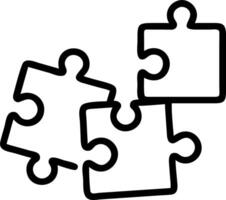 Transparent puzzle pieces with team icons isolated on white background Set 9 vector