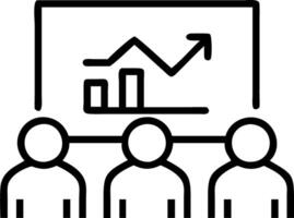 Team meeting with excessive data charts Set 5 vector