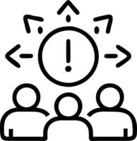Team dealing with project delays in macro close up copy space vector