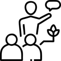 Startup founder mentoring new employees on plain background Set 4 vector