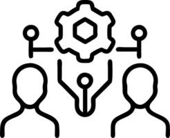 Startup team collaborating with digital twins soft abstract background copy space below. Set 6 vector
