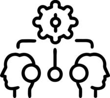 Startup team collaborating with digital twins soft abstract background copy space below. Set 9 vector