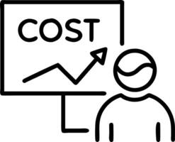 Supply chain analyst evaluating cost efficiency vector