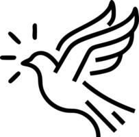 Soft abstract image of a soaring bird with trails of light and copy space on the side vector
