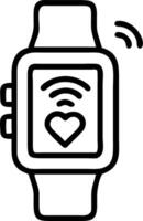 Soft abstract telemedicine wearable health monitors copy space vector